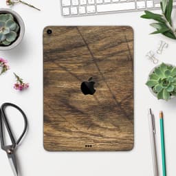 image-Raw Wood Planks V3 - Full Body Skin Decal for the Apple iPad Pro