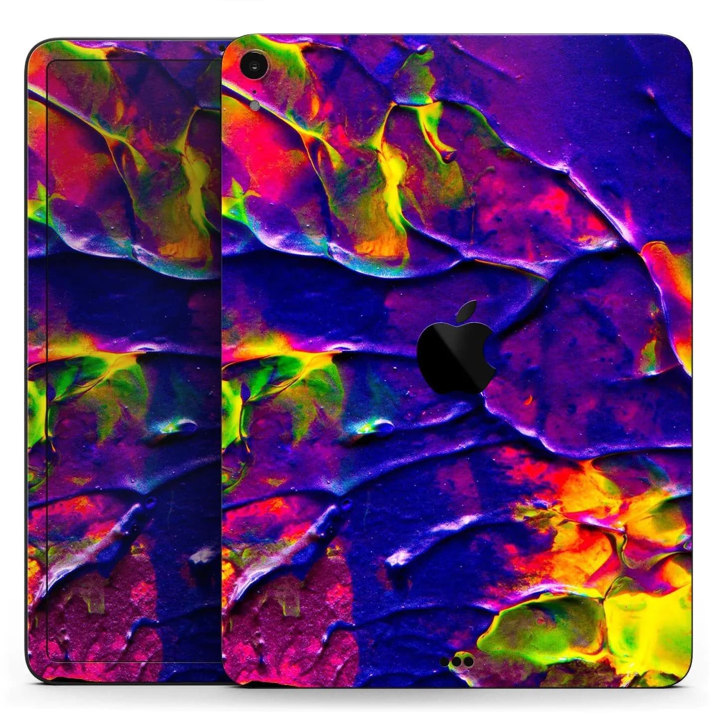 image-Liquid Abstract Paint V16 - Full Body Skin Decal for the Apple iPad