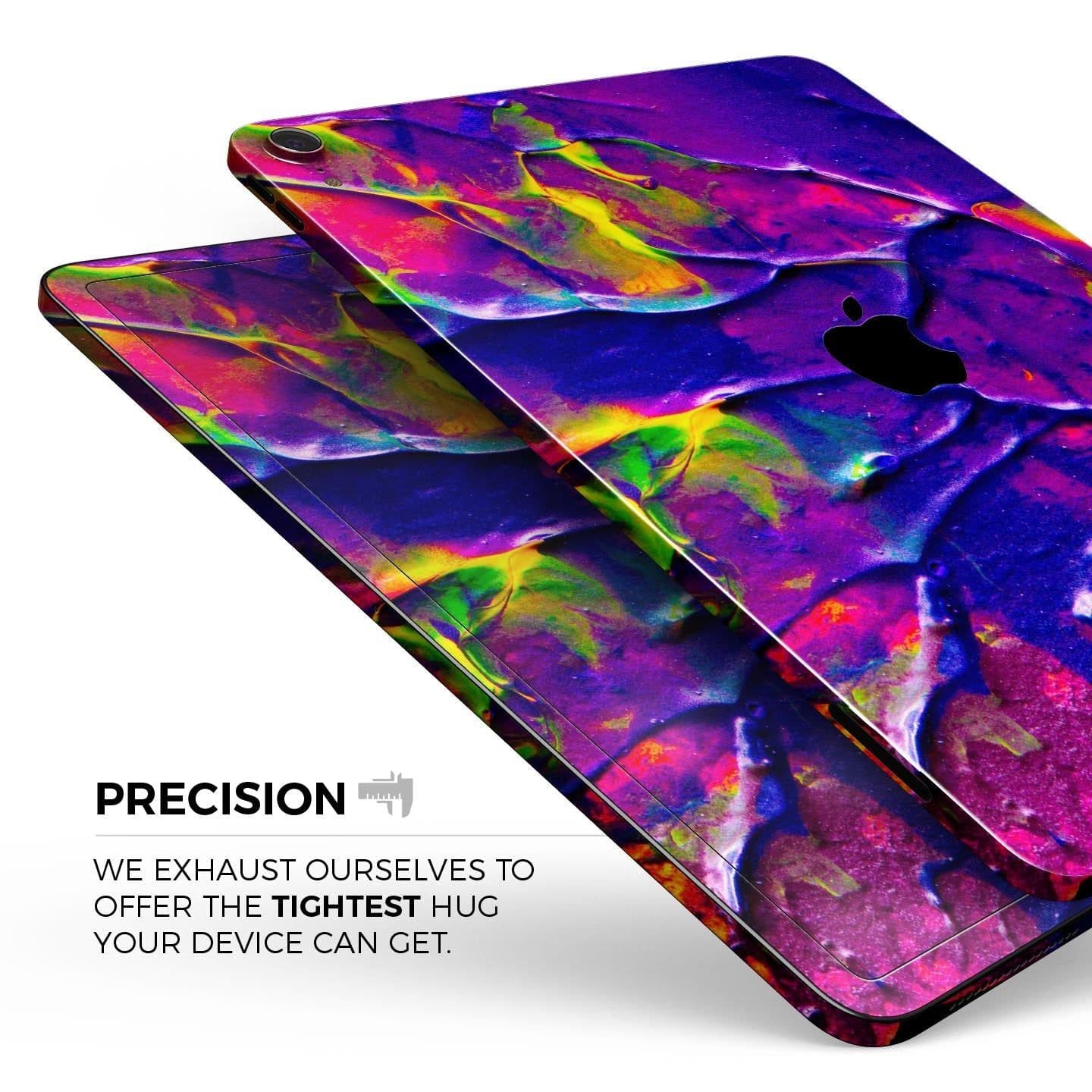 image-Liquid Abstract Paint V16 - Full Body Skin Decal for the Apple iPad