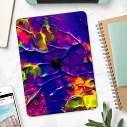 image-Liquid Abstract Paint V16 - Full Body Skin Decal for the Apple iPad
