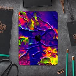 image-Liquid Abstract Paint V16 - Full Body Skin Decal for the Apple iPad