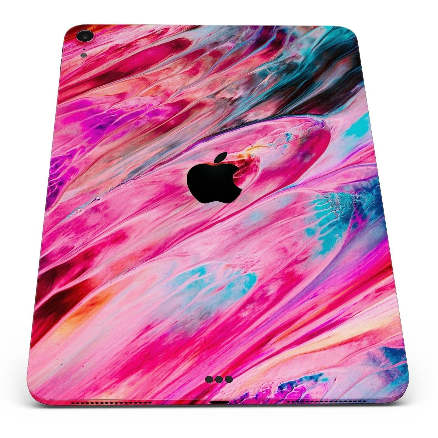 image-Liquid Abstract Paint V67 - Full Body Skin Decal for the Apple iPad