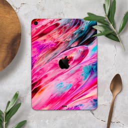 image-Liquid Abstract Paint V67 - Full Body Skin Decal for the Apple iPad
