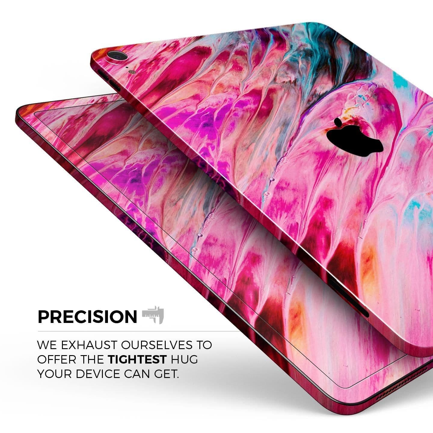 image-Liquid Abstract Paint V67 - Full Body Skin Decal for the Apple iPad