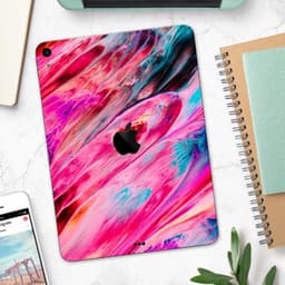 image-Liquid Abstract Paint V67 - Full Body Skin Decal for the Apple iPad