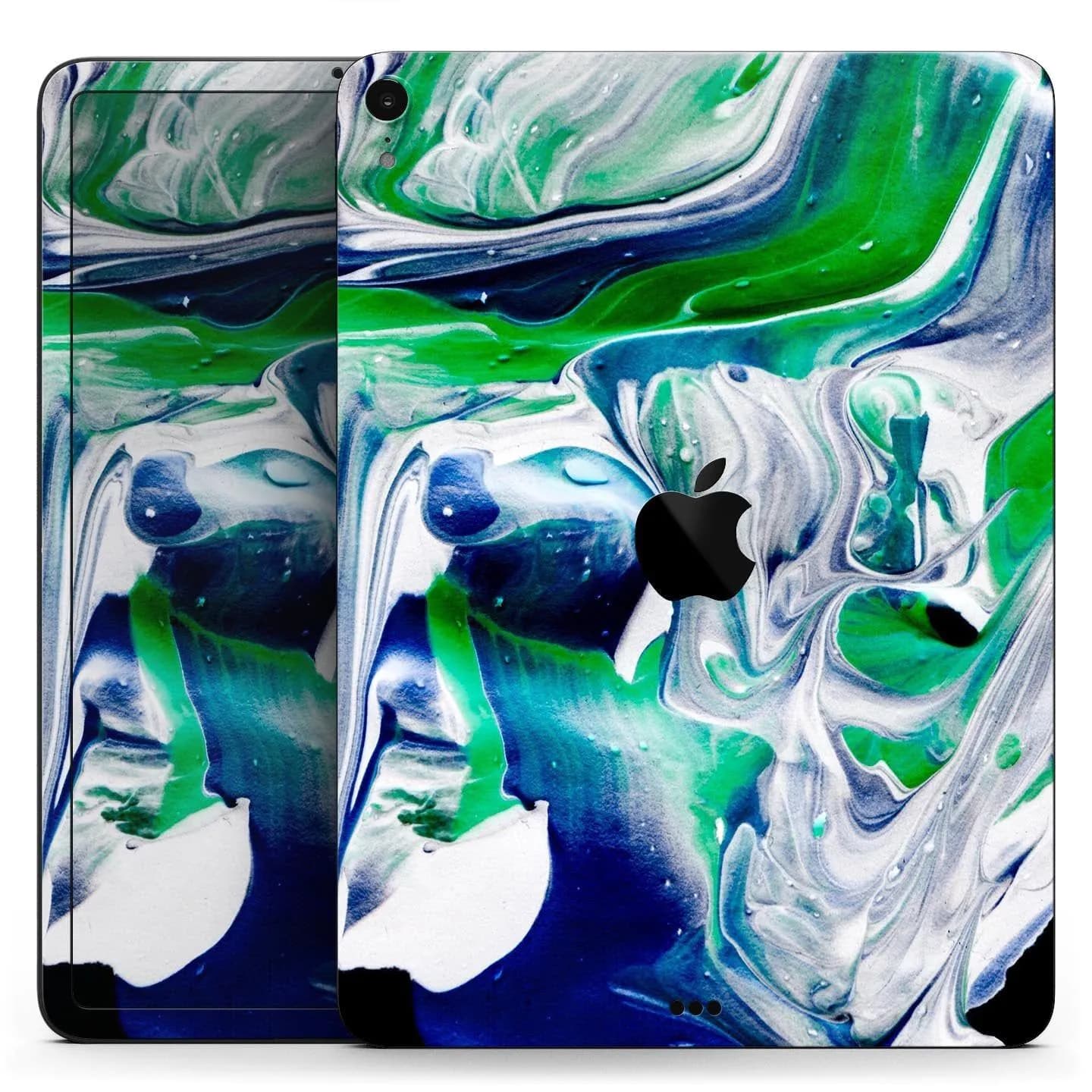 image-Liquid Abstract Paint V39 - Full Body Skin Decal for the Apple iPad