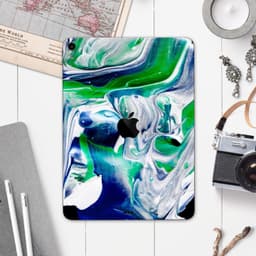 image-Liquid Abstract Paint V39 - Full Body Skin Decal for the Apple iPad