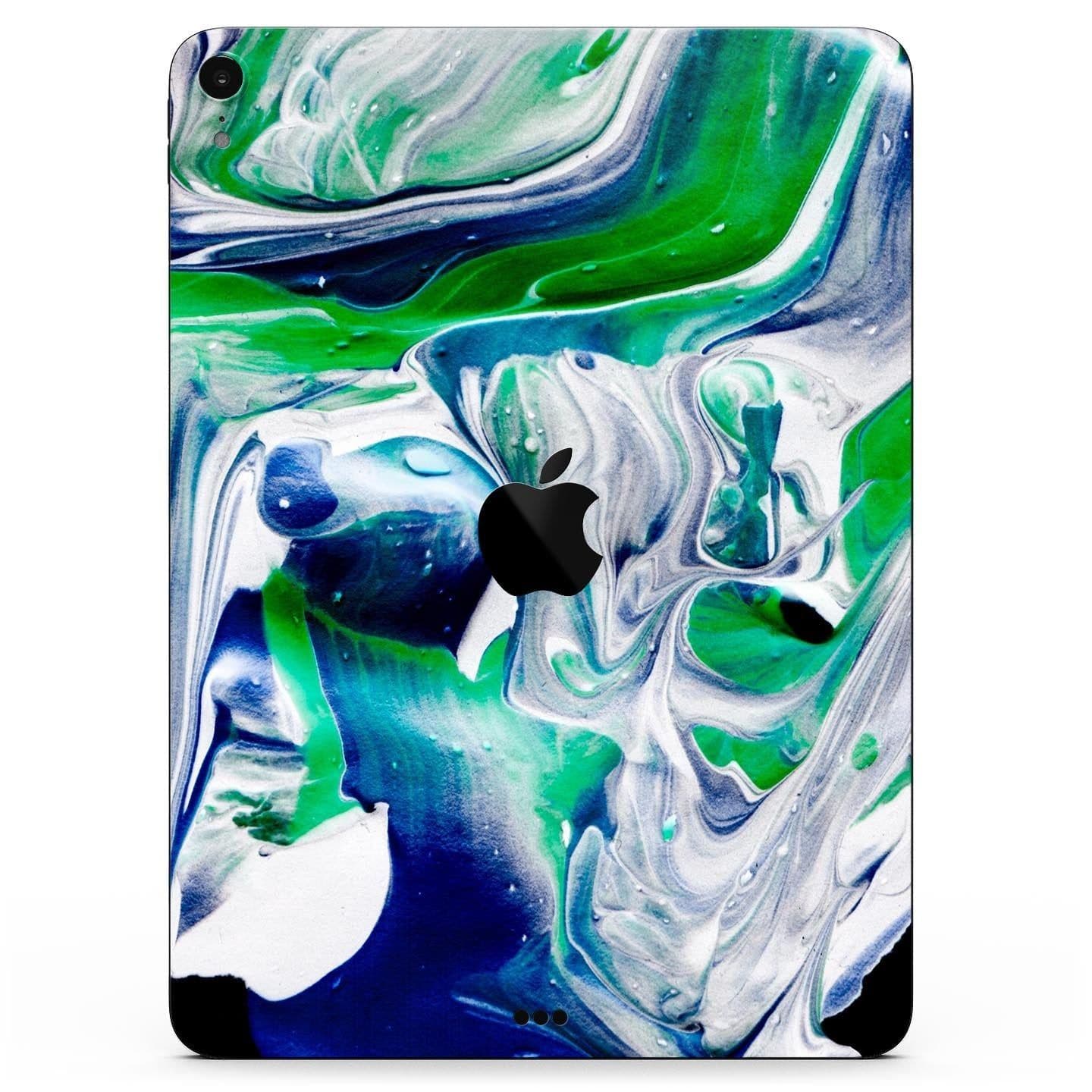 image-Liquid Abstract Paint V39 - Full Body Skin Decal for the Apple iPad