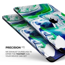 image-Liquid Abstract Paint V39 - Full Body Skin Decal for the Apple iPad