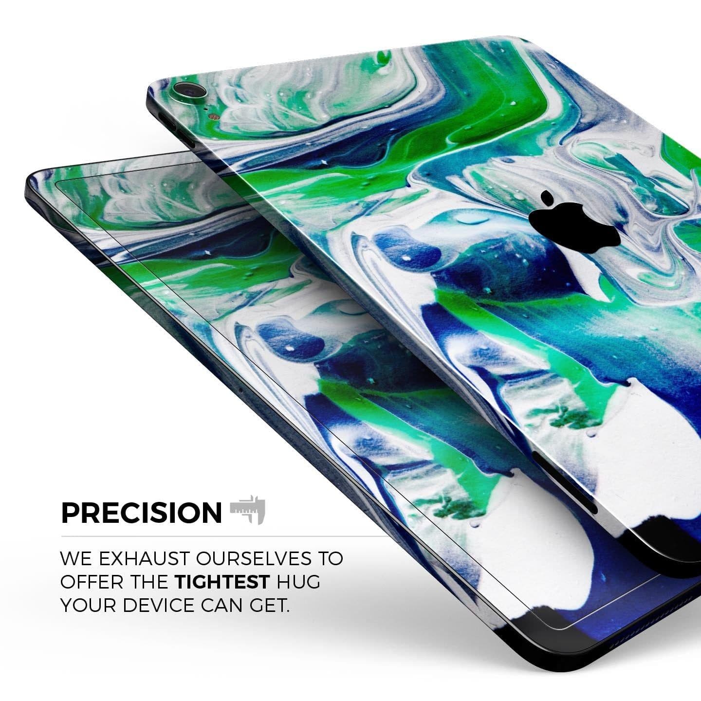 image-Liquid Abstract Paint V39 - Full Body Skin Decal for the Apple iPad