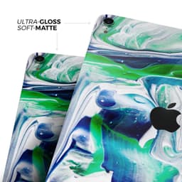 image-Liquid Abstract Paint V39 - Full Body Skin Decal for the Apple iPad