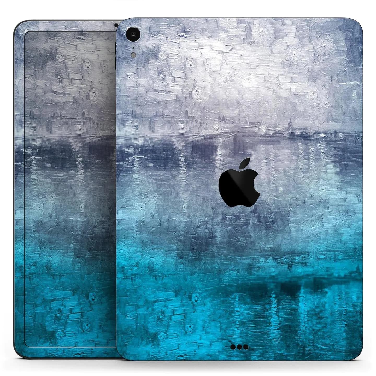 image-Abstract Oil Painting V3 - Full Body Skin Decal for the Apple iPad Pro