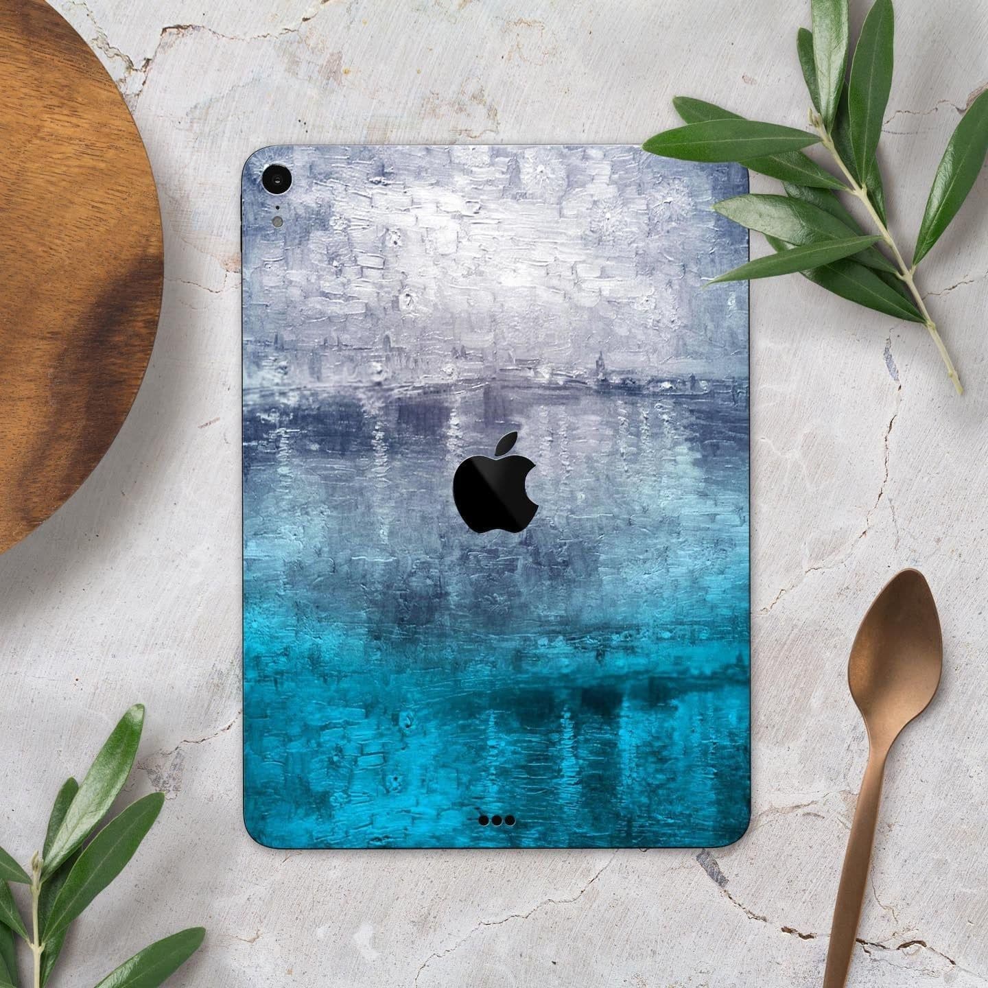 image-Abstract Oil Painting V3 - Full Body Skin Decal for the Apple iPad Pro
