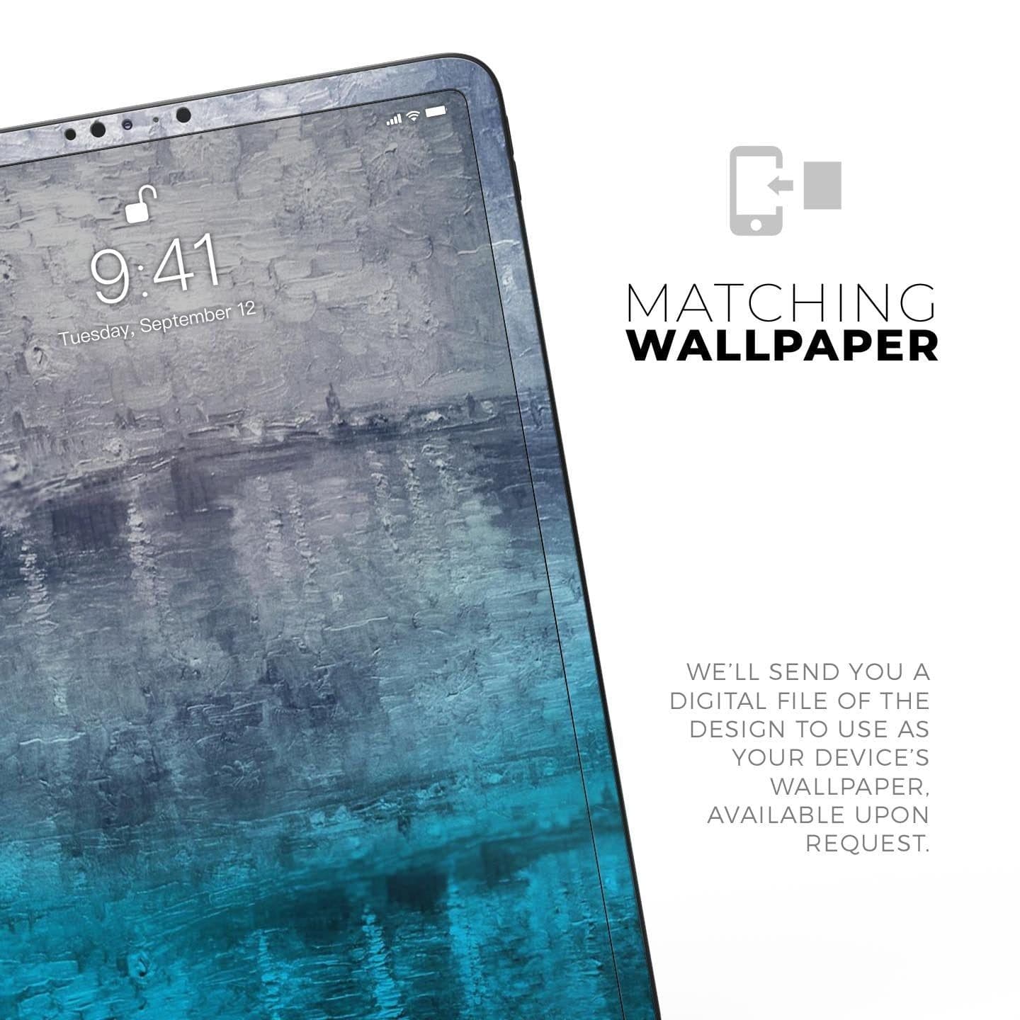 image-Abstract Oil Painting V3 - Full Body Skin Decal for the Apple iPad Pro