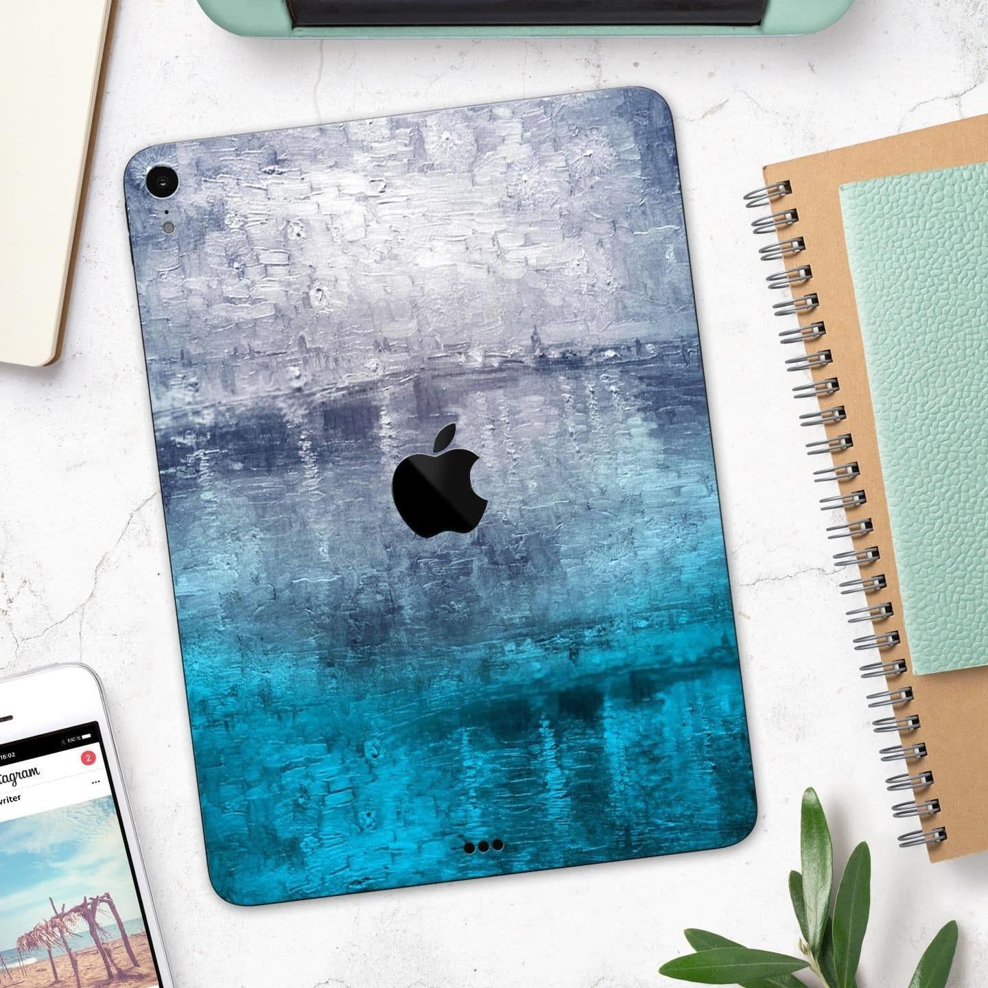 image-Abstract Oil Painting V3 - Full Body Skin Decal for the Apple iPad Pro