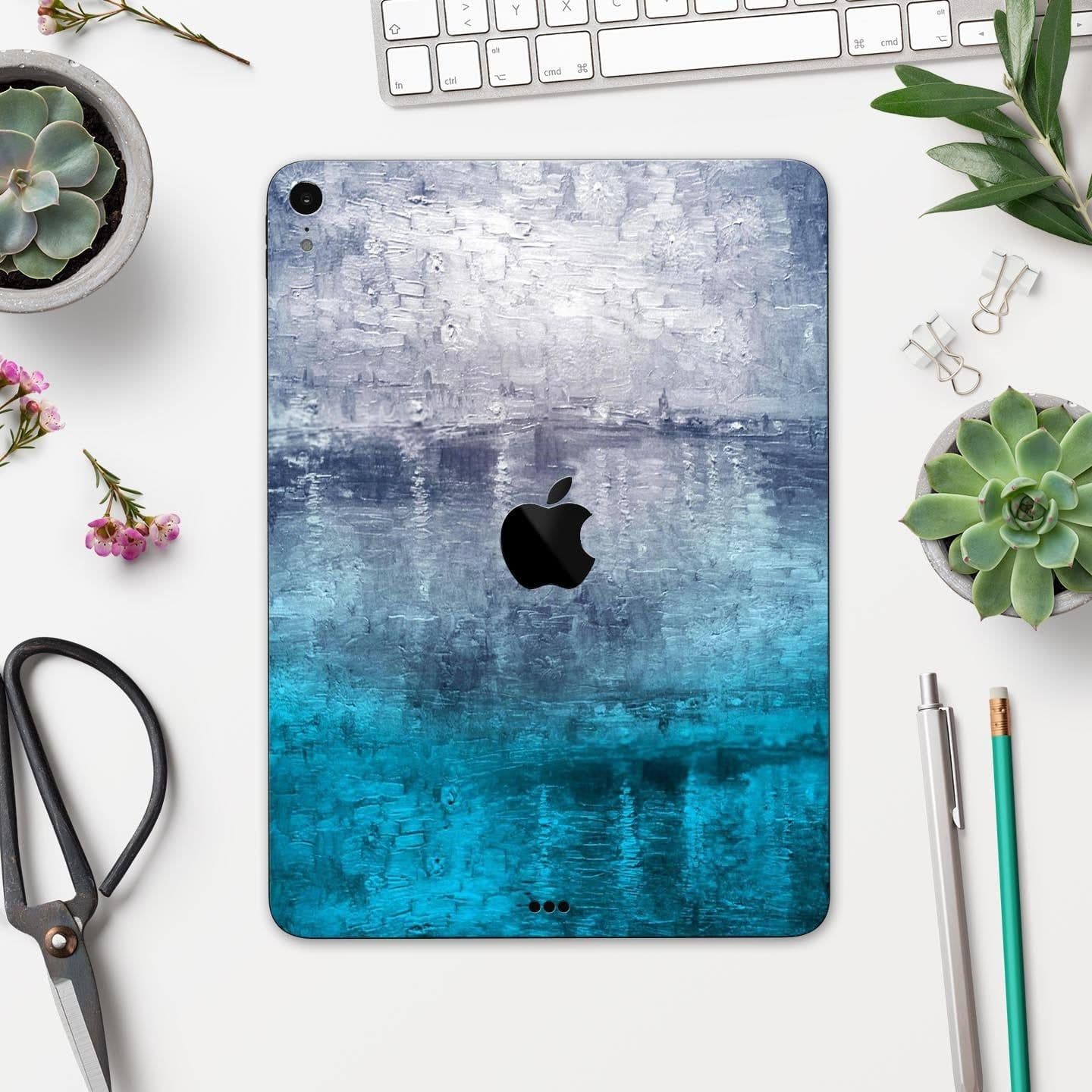 image-Abstract Oil Painting V3 - Full Body Skin Decal for the Apple iPad Pro