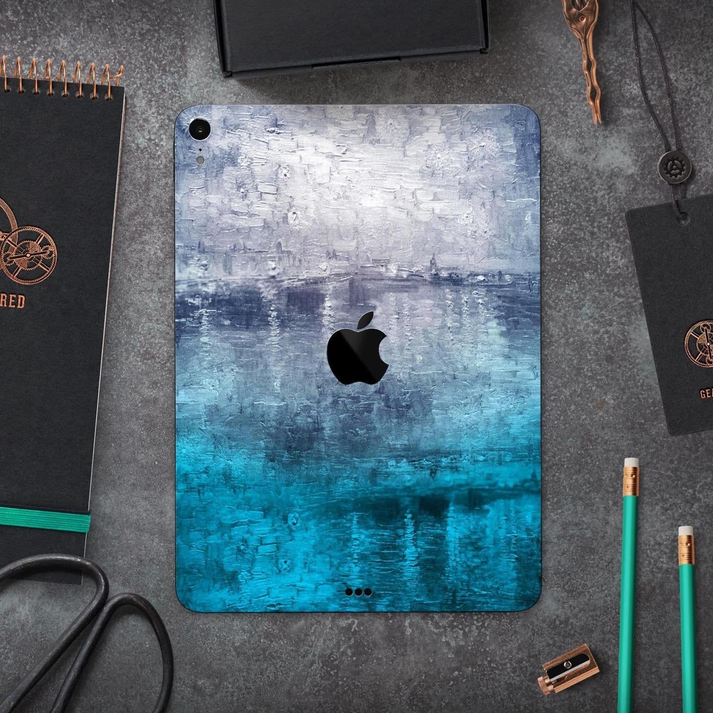 image-Abstract Oil Painting V3 - Full Body Skin Decal for the Apple iPad Pro