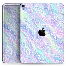 image-Iridescent Dahlia v3 - Full Body Skin Decal for the Apple iPad Pro