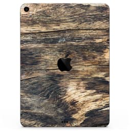 image-Raw Wood Planks V12 - Full Body Skin Decal for the Apple iPad Pro