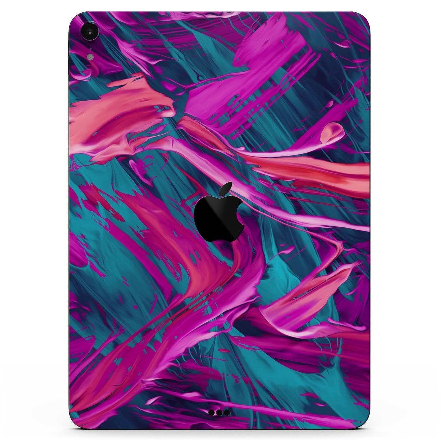 image-Liquid Abstract Paint Remix V5 - Full Body Skin Decal for the Apple