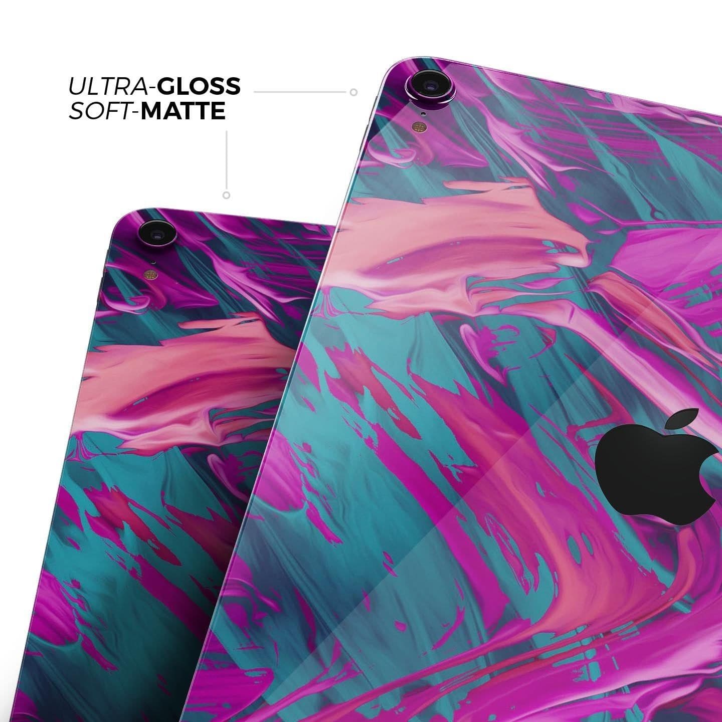 image-Liquid Abstract Paint Remix V5 - Full Body Skin Decal for the Apple