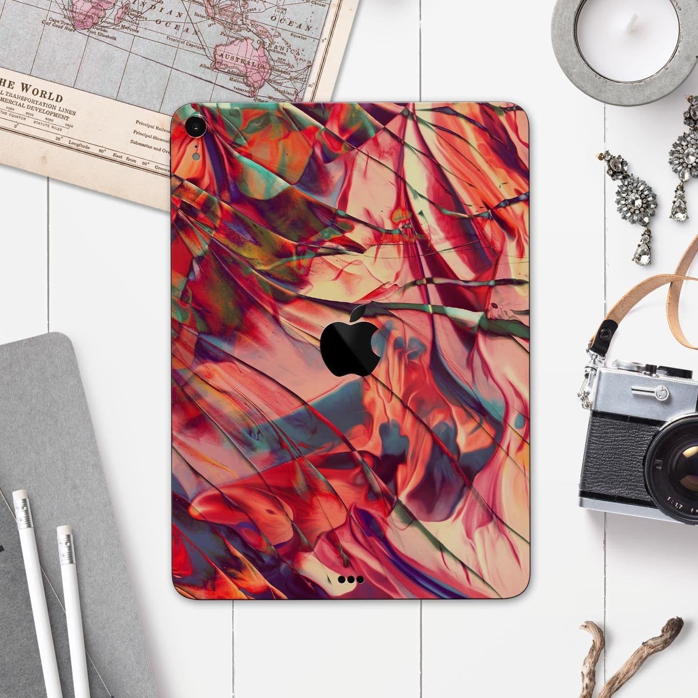 image-Liquid Abstract Paint Remix V9 - Full Body Skin Decal for the Apple