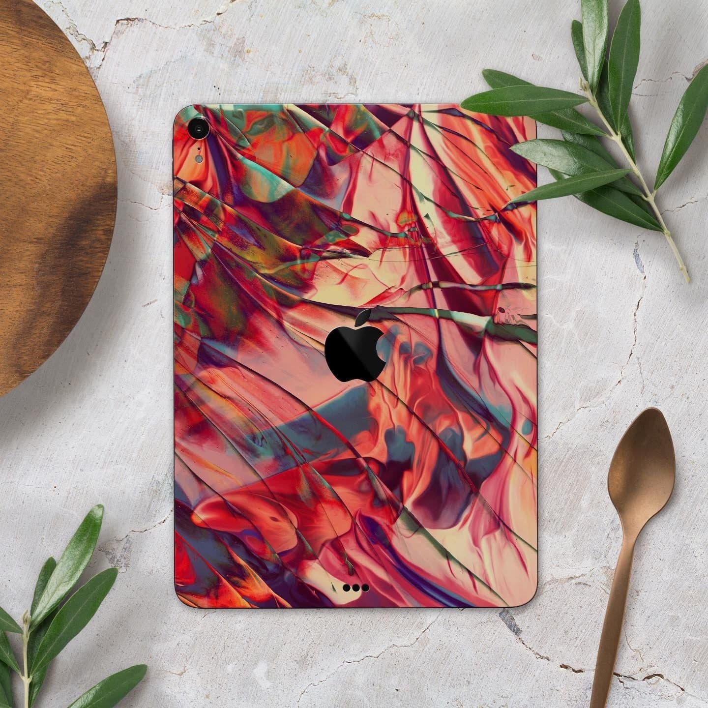 image-Liquid Abstract Paint Remix V9 - Full Body Skin Decal for the Apple