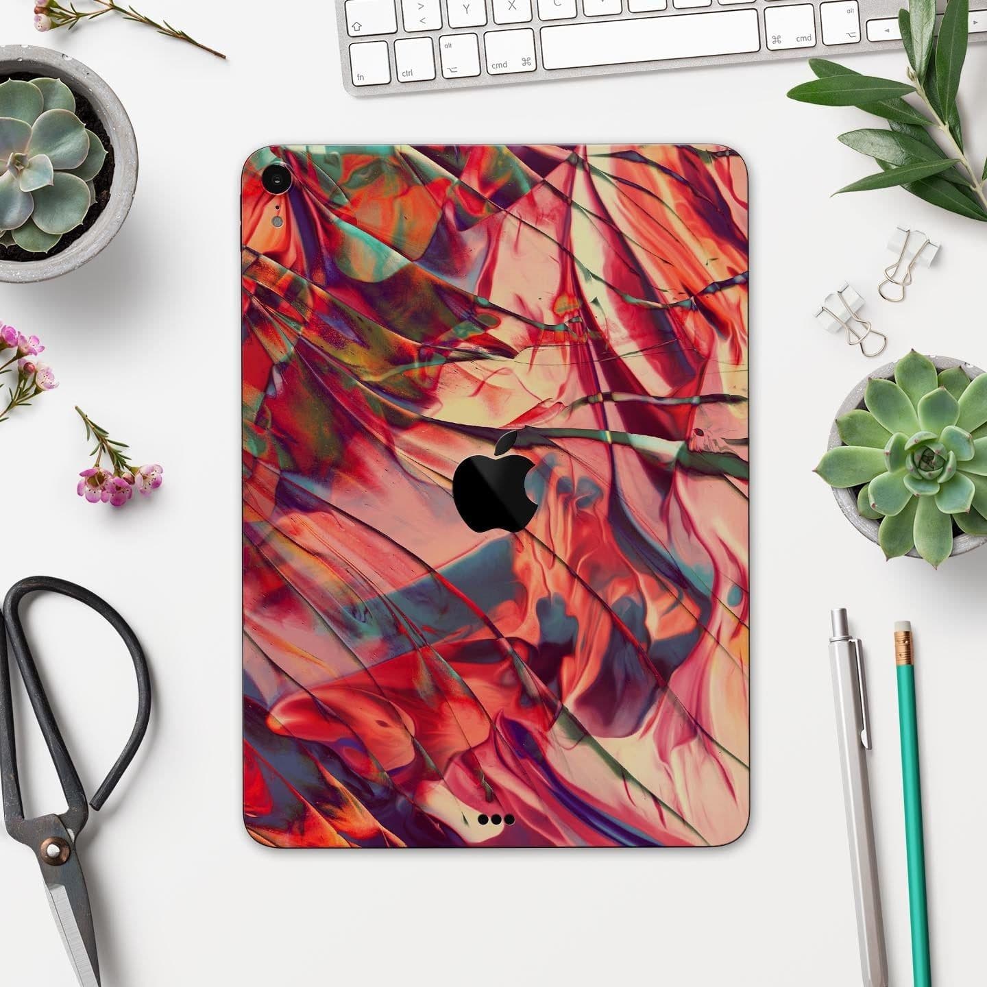 image-Liquid Abstract Paint Remix V9 - Full Body Skin Decal for the Apple