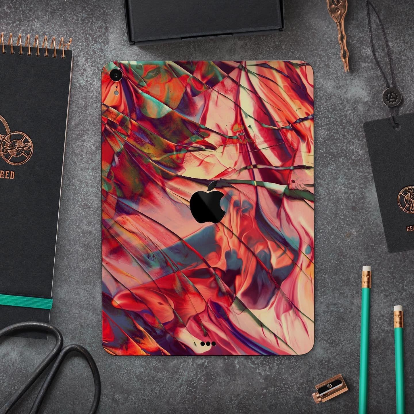 image-Liquid Abstract Paint Remix V9 - Full Body Skin Decal for the Apple
