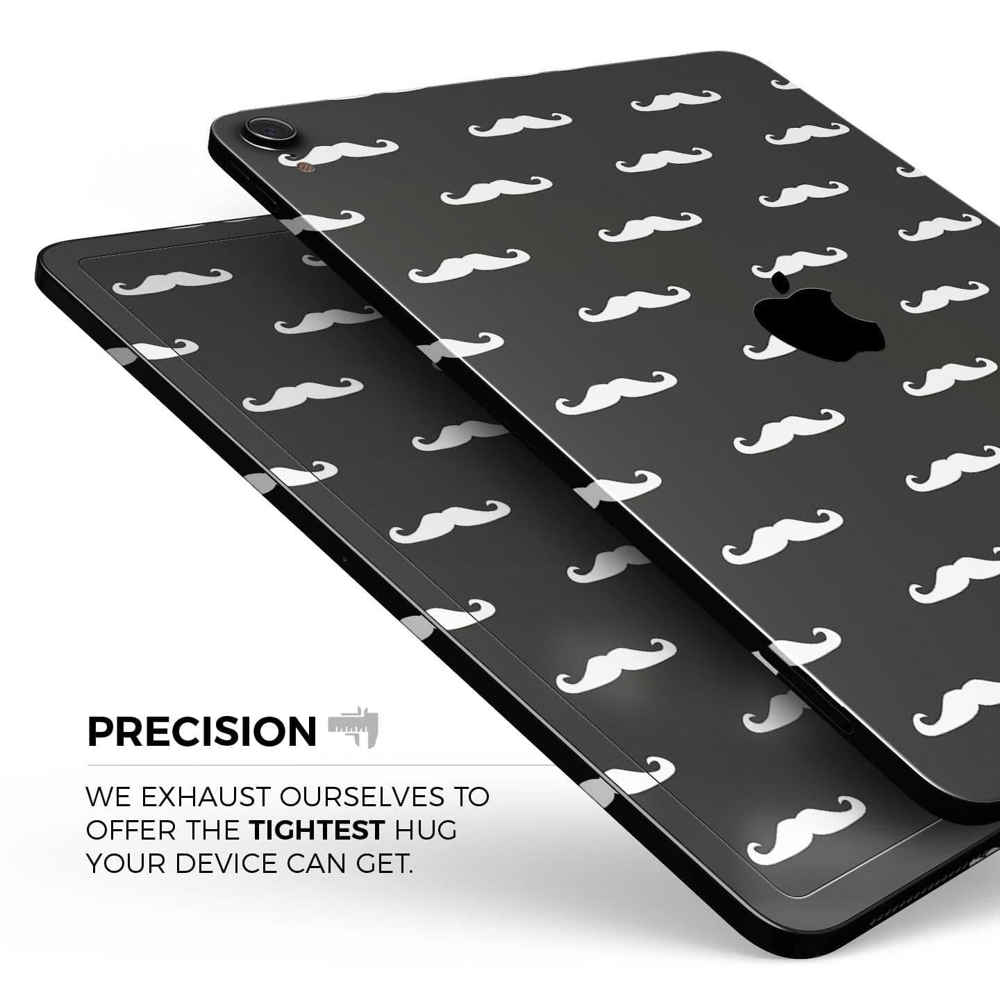 image-Mustache Galore - Full Body Skin Decal for the Apple iPad Pro 12.9",
