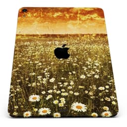 image-Vintage Glowing Orange Field - Full Body Skin Decal for the Apple iPad
