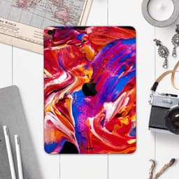 image-Liquid Abstract Paint V44 - Full Body Skin Decal for the Apple iPad