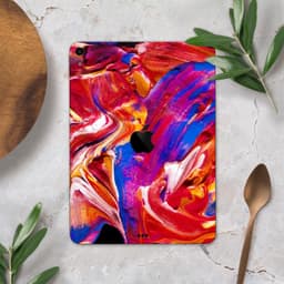 image-Liquid Abstract Paint V44 - Full Body Skin Decal for the Apple iPad