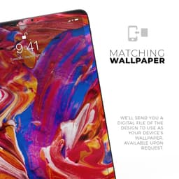 image-Liquid Abstract Paint V44 - Full Body Skin Decal for the Apple iPad
