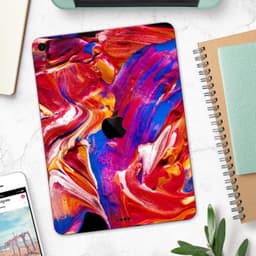 image-Liquid Abstract Paint V44 - Full Body Skin Decal for the Apple iPad