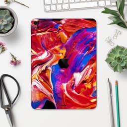 image-Liquid Abstract Paint V44 - Full Body Skin Decal for the Apple iPad