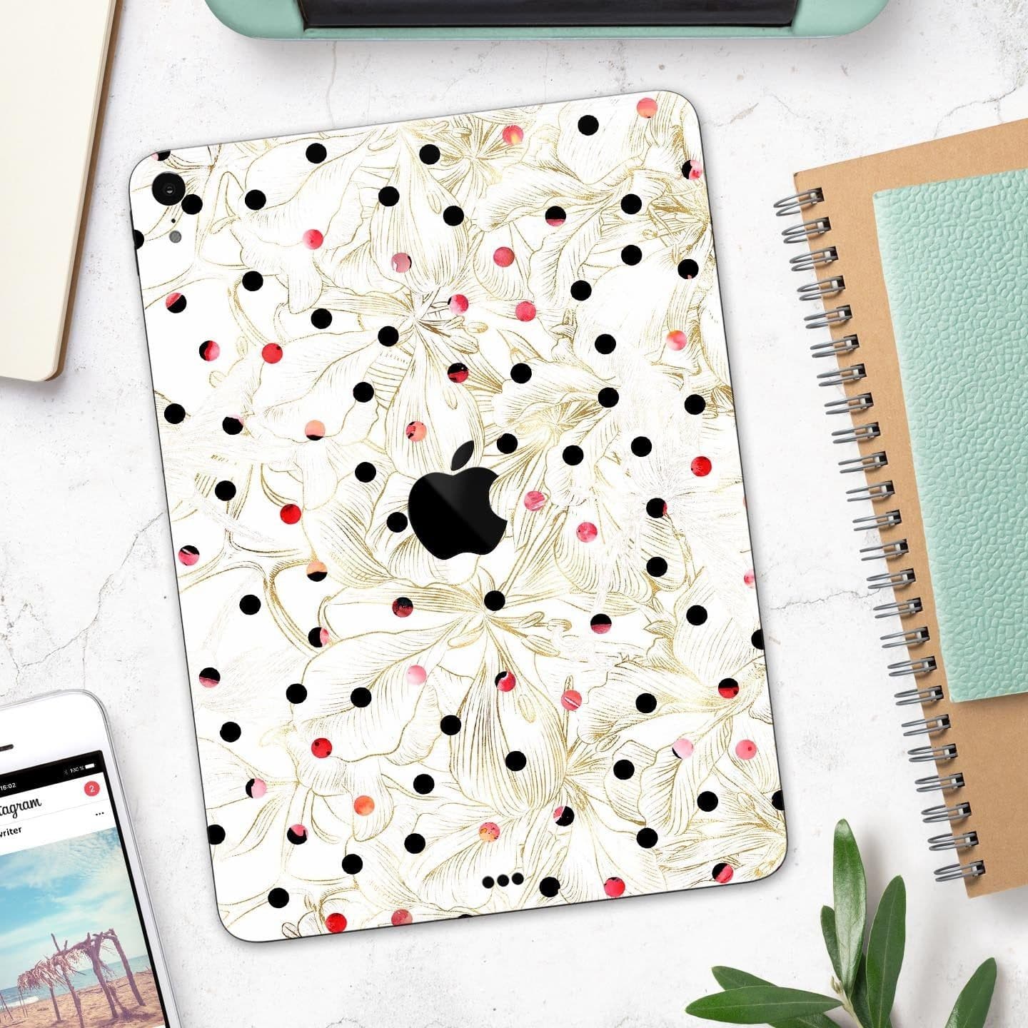 image-Karamfila Watercolo Poppies V17 - Full Body Skin Decal for the Apple