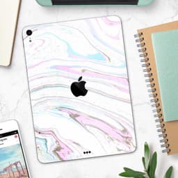image-Mixtured Textured Marble v5 - Full Body Skin Decal for the Apple iPad