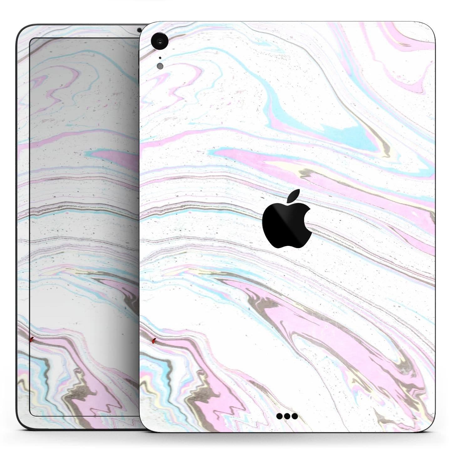 image-Mixtured Textured Marble v5 - Full Body Skin Decal for the Apple iPad