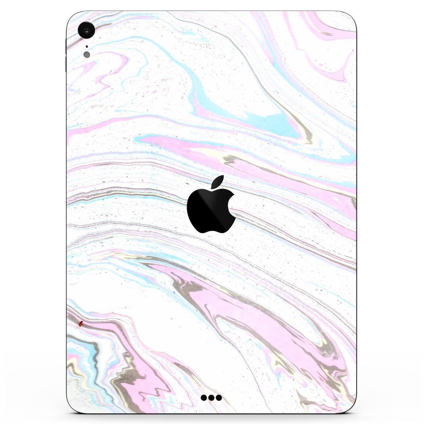 image-Mixtured Textured Marble v5 - Full Body Skin Decal for the Apple iPad