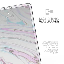 image-Mixtured Textured Marble v5 - Full Body Skin Decal for the Apple iPad
