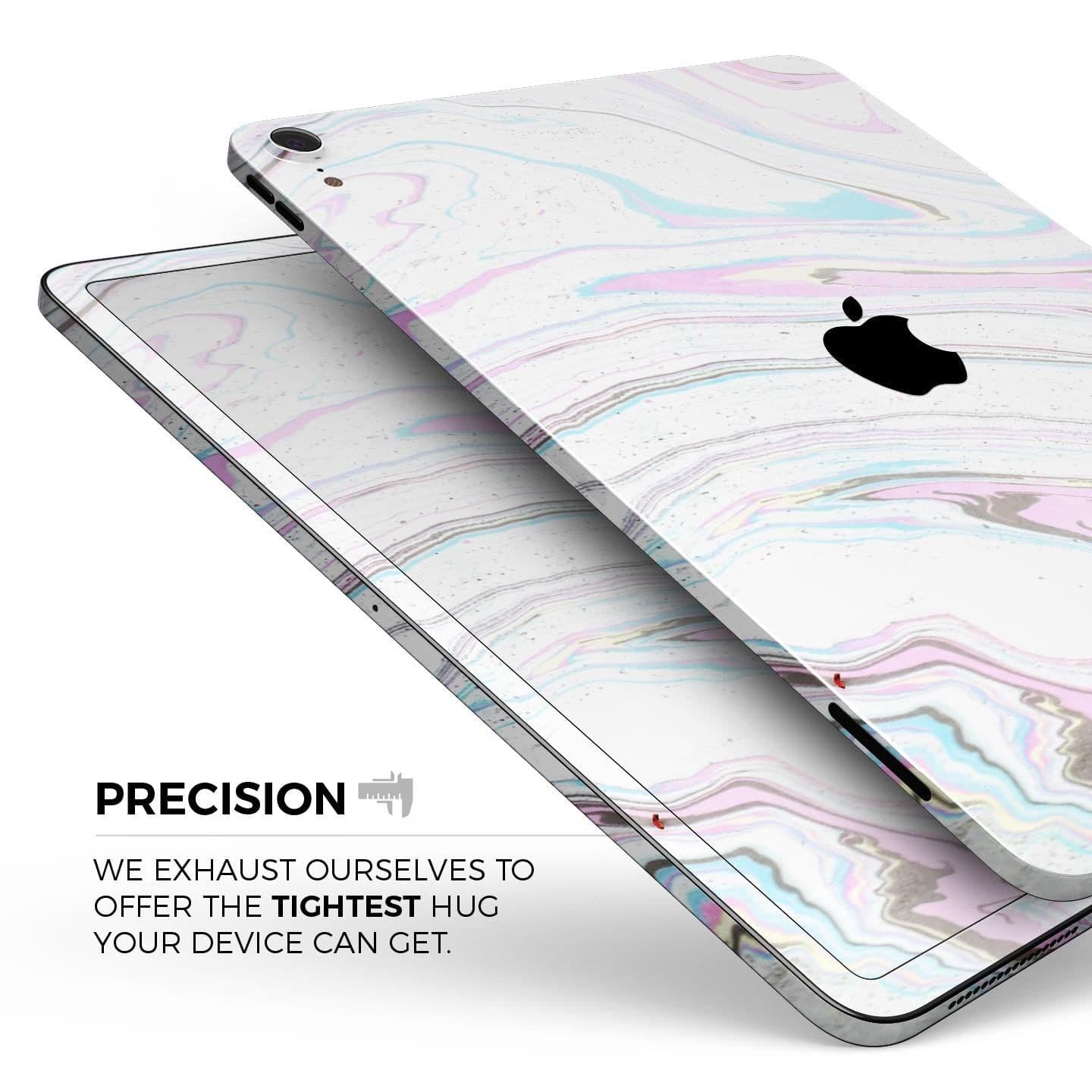 image-Mixtured Textured Marble v5 - Full Body Skin Decal for the Apple iPad