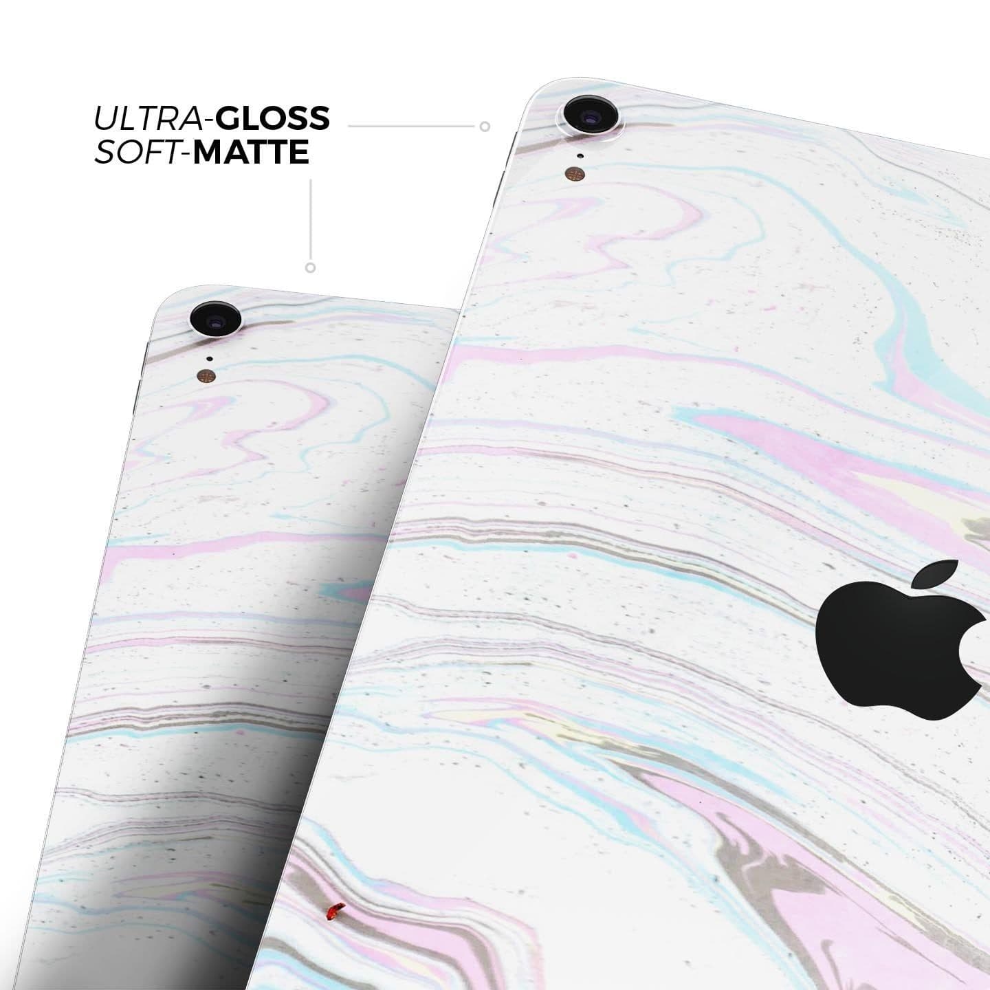image-Mixtured Textured Marble v5 - Full Body Skin Decal for the Apple iPad