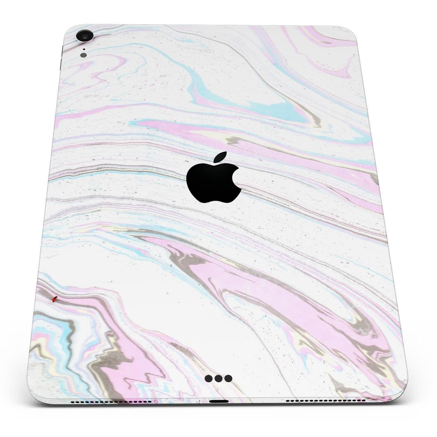 image-Mixtured Textured Marble v5 - Full Body Skin Decal for the Apple iPad