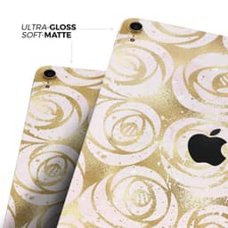 image-Karamfila Watercolor & Gold V1 - Full Body Skin Decal for the Apple