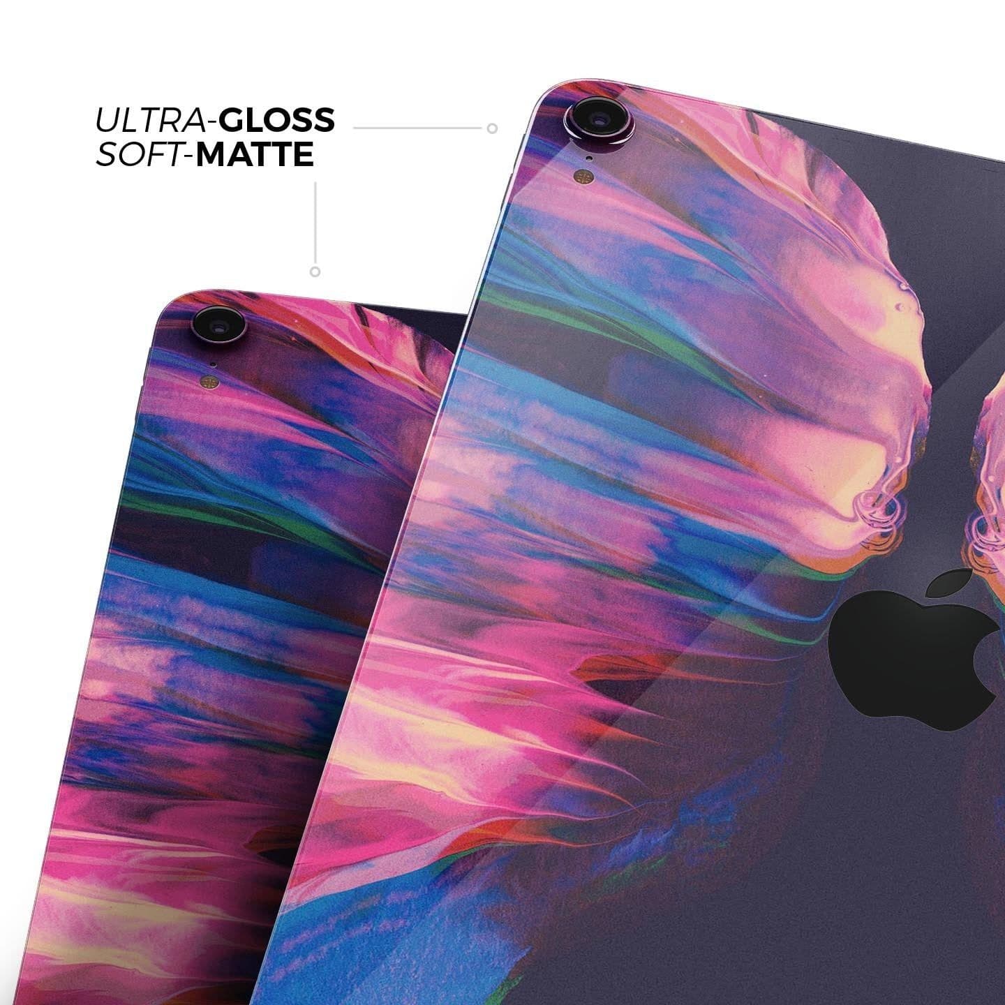 image-Liquid Abstract Paint Remix V79 - Full Body Skin Decal for the Apple