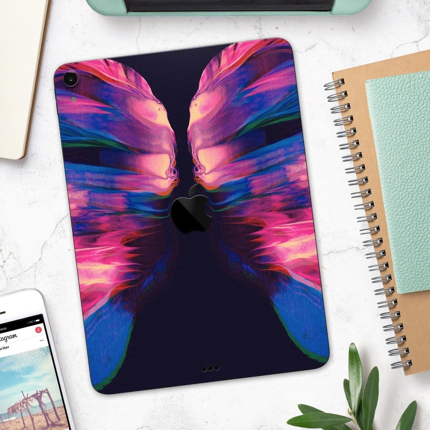 image-Liquid Abstract Paint Remix V79 - Full Body Skin Decal for the Apple