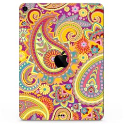 image-Neon Orange Paisley Pattern - Full Body Skin Decal for the Apple iPad