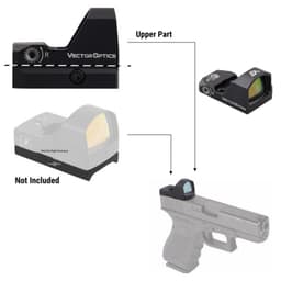image-Vector Optics Frenzy 1x17x24 AR15 M4 AK47 Pistol Red Dot Scope 9mm