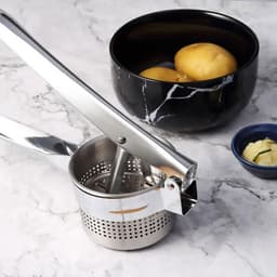 image-Premium Stainless Steel Potato and Food Presser